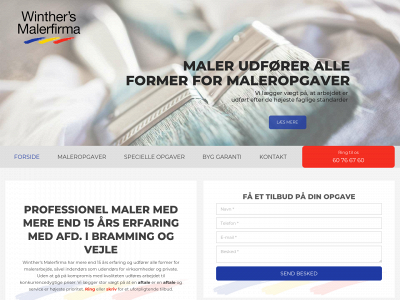 malerfanoe.dk snapshot