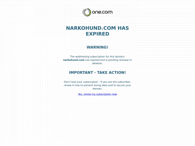 narkohund.com snapshot