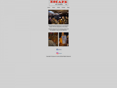 escapeartstudio.co.uk snapshot