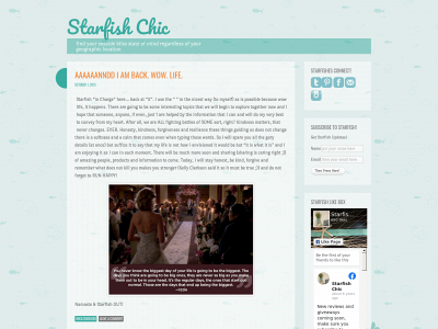 starfishchic.com snapshot