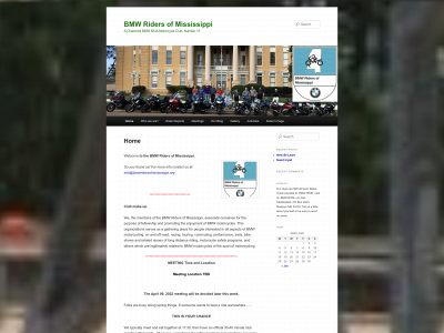 bmwridersofmississippi.org snapshot
