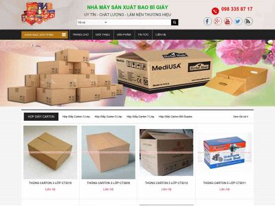 nhamaybaobigiay.com snapshot