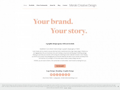 merakicreativedesign.co.uk snapshot