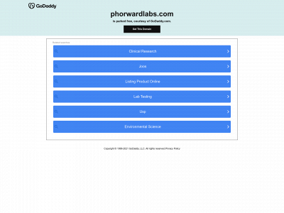 phorwardlabs.com snapshot