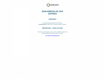 banjamedia.dk snapshot