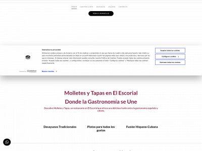 www.molletesytapas.com snapshot