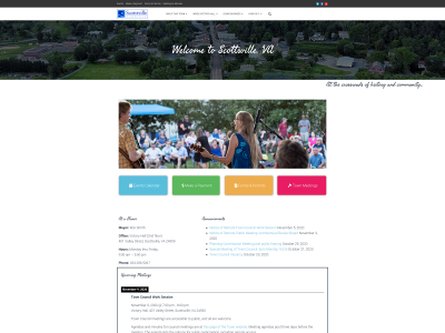 scottsville.org snapshot