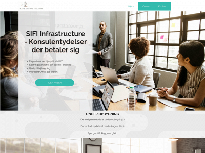 sifiinfrastructure.dk snapshot
