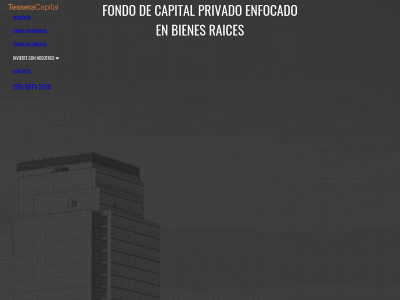 tesseracapital.mx snapshot