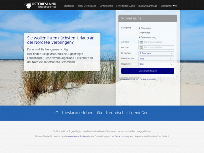 ostfriesland-urlaubsportal.de snapshot