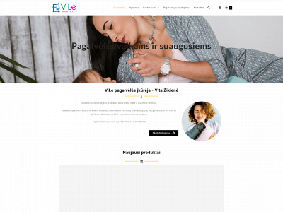 vilepagalveles.lt snapshot