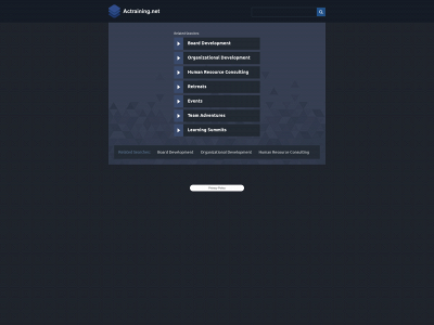 actraining.net snapshot