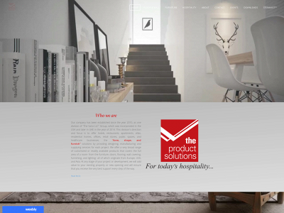 www.theproductsolutions.com snapshot