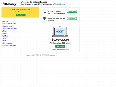 kalabashs.com snapshot