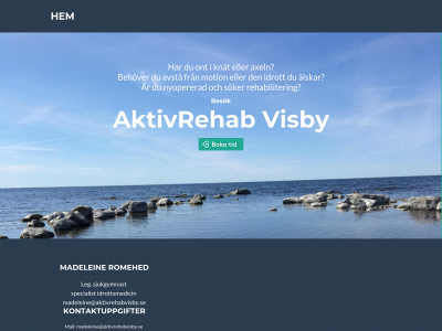 aktivrehabvisby.se snapshot