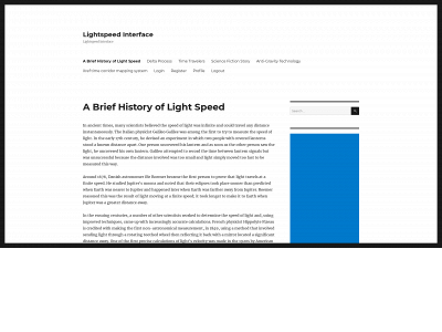 lightspeedinterface.com snapshot
