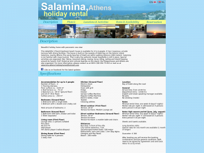salamina-athens-holidayhome.com snapshot