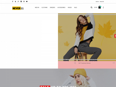 never11.com snapshot