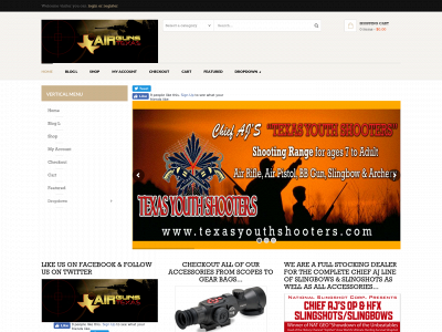 airgunstexas.com snapshot