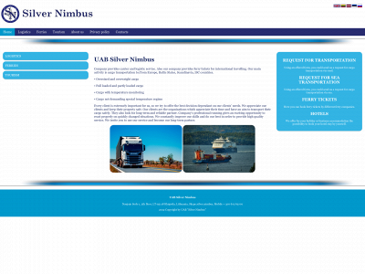 silvernimbus.lt snapshot