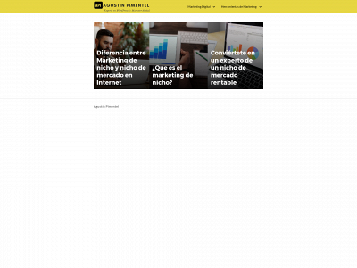 agustinpimentel.com snapshot