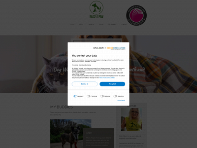 raiseapaw.co.uk snapshot