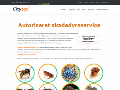 citytox.dk snapshot