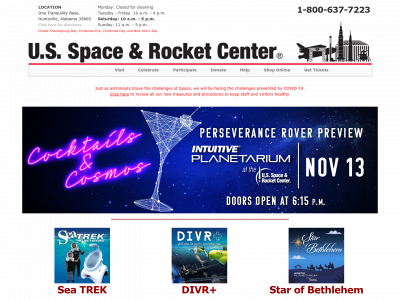 rocketcenter.com snapshot