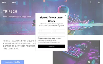 trifech.weebly.com snapshot