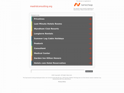 madridconsulting.org snapshot