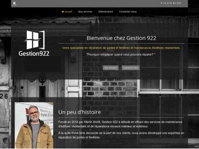 gestion922.com snapshot