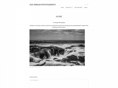 joevargasphotography.com snapshot