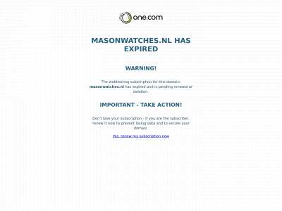 masonwatches.nl snapshot