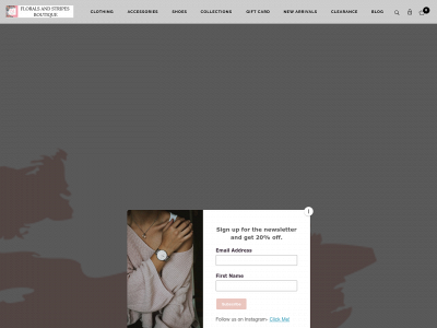 floralsandstripesboutique.com snapshot