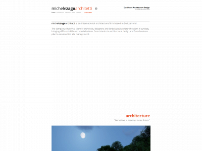 michelezago.archi snapshot