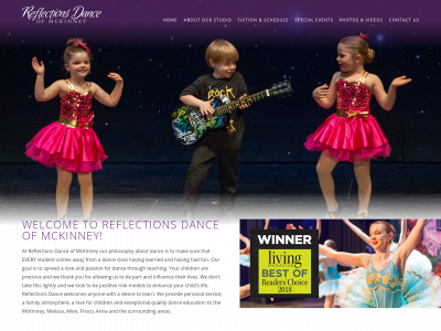 reflectionsdanceofmckinney.com snapshot