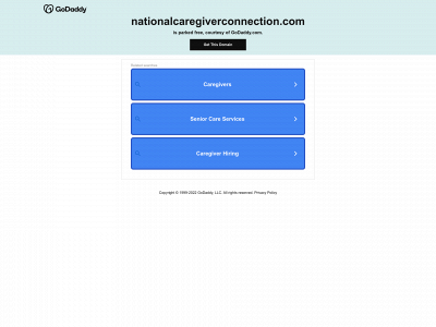 nationalcaregiverconnection.com snapshot