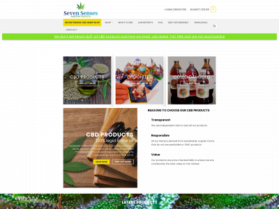 seven7senses.co.uk snapshot