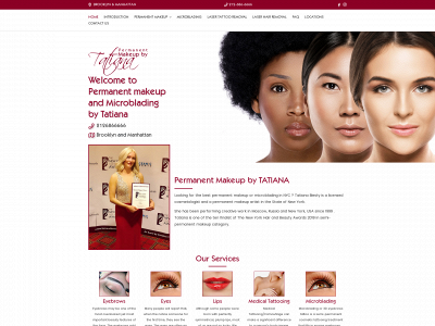 permanentmakeupbytatiana.com snapshot