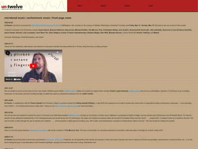 untwelve.org snapshot