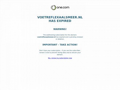 voetreflexaalsmeer.nl snapshot