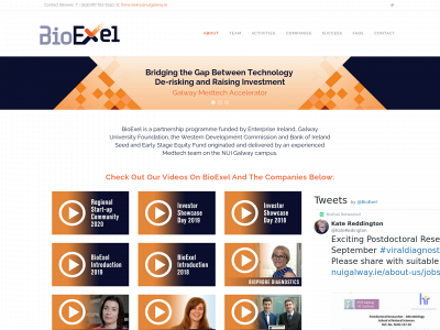 bioexel.ie snapshot