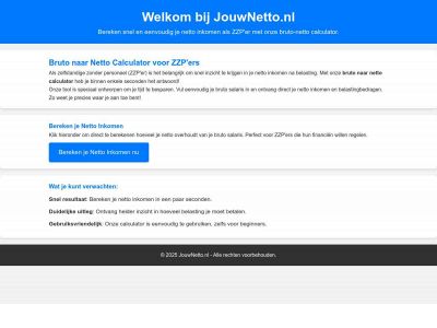 jouwnetto.nl snapshot