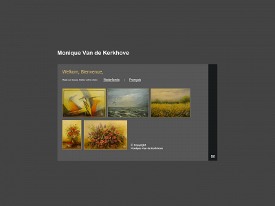 moniquevandekerkhove.be snapshot