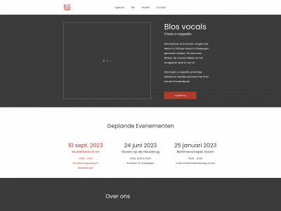 blosvocals.nl snapshot