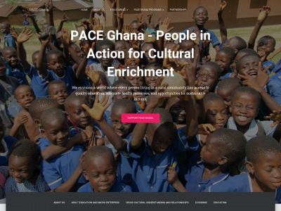 paceghana.org snapshot