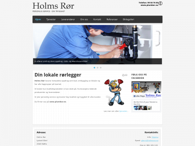 plumber.no snapshot