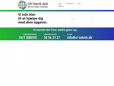 cr-teknik.dk snapshot