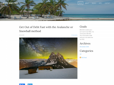 www.alifedebtfree.com snapshot