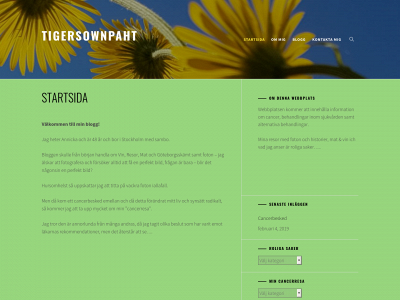 tigersownpath.se snapshot